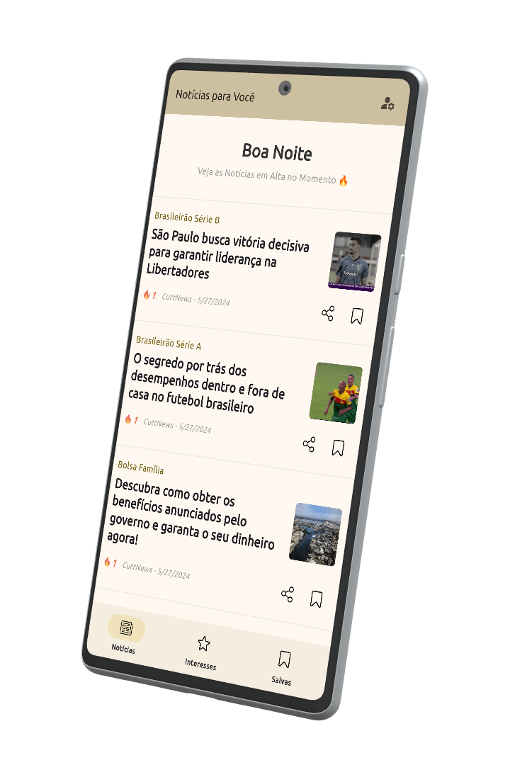 Aplicativo CuttNews